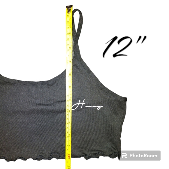 🆕ADORABLE| ”HUNNY" HALTER IN BLK W RUFFLE E SIZE MEDIUM🆕 - Picture 6 of 8